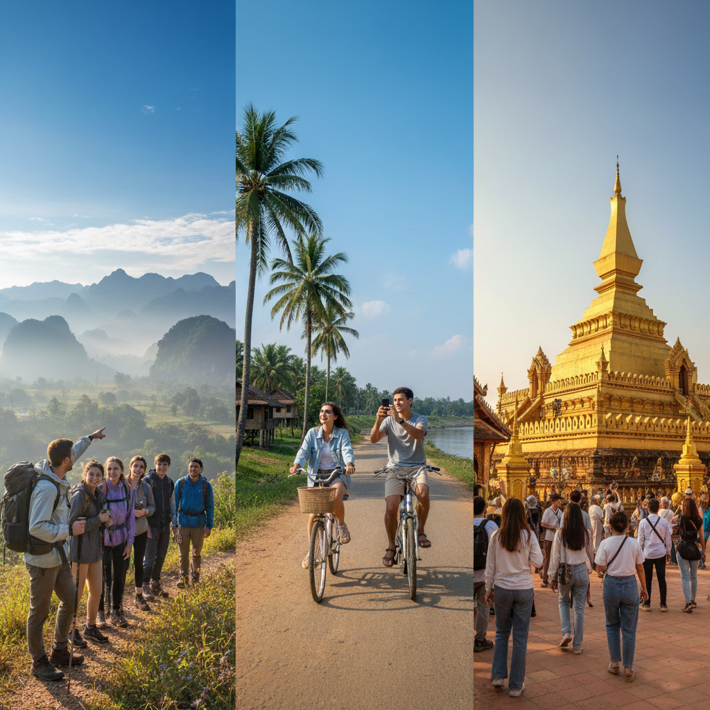 3 images mixed together