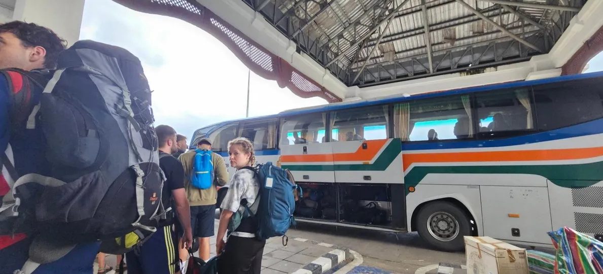 Direct trip from Chiang Rai to Luang Prabang by sleeper bus.