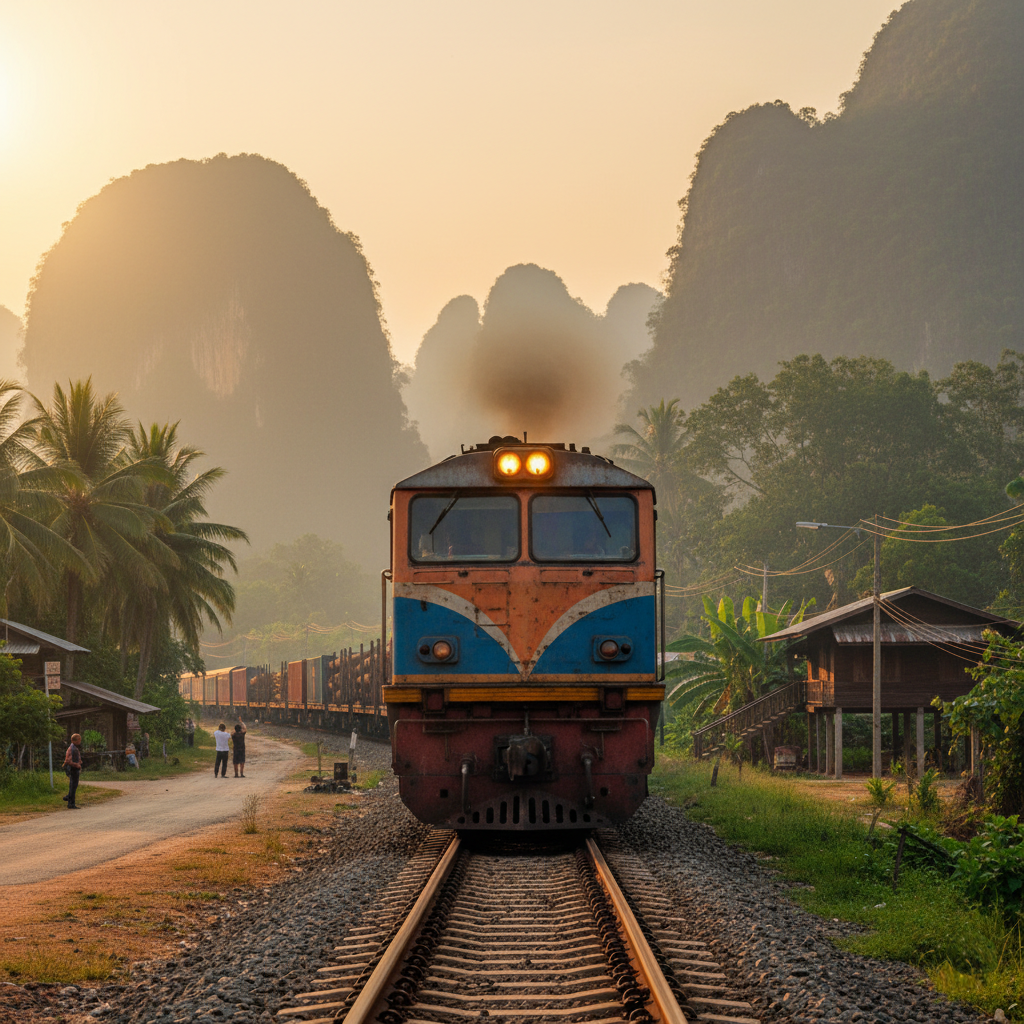 Luang Prabang to Nateuy: Train Trip