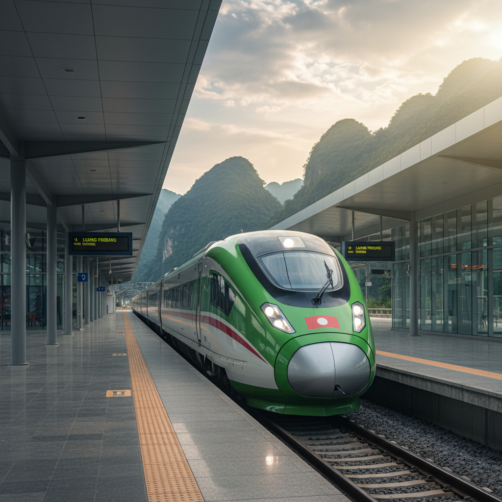 Train Image - Laos Visa and Travel Tours Chiang Rai to Luang Prabang by Train